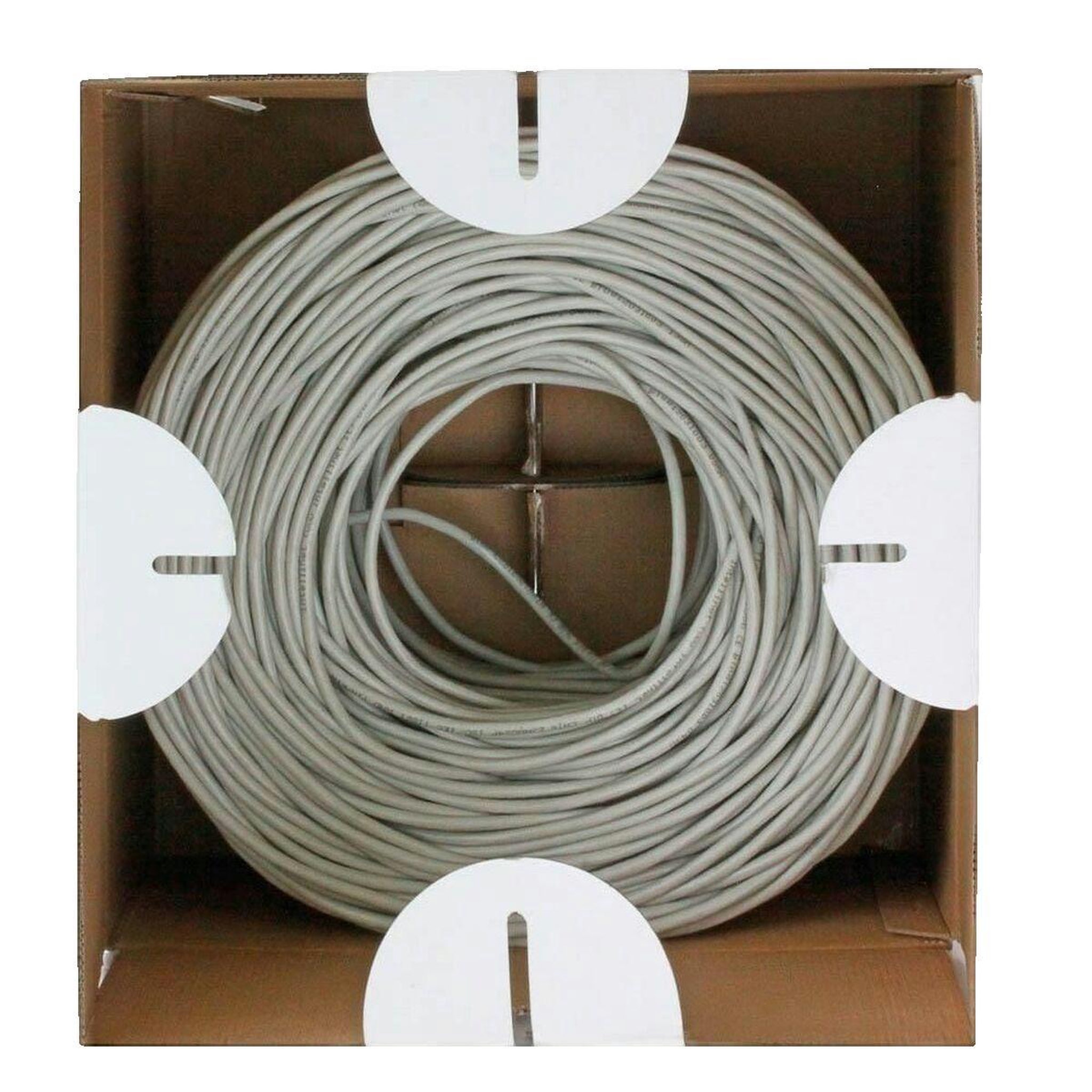 Voir la diapositive 3 : TECHLY Câble réseau Techly ITP6-UTP-IC gris 305m