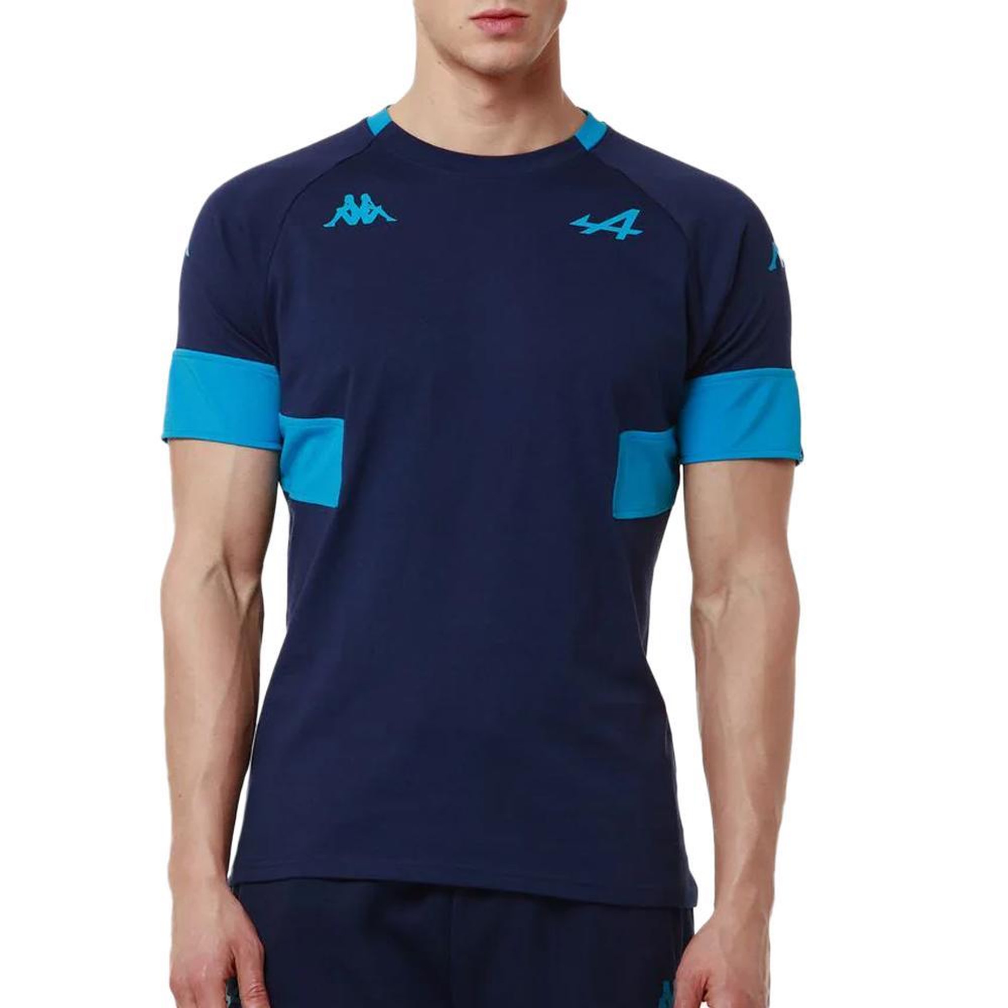 KAPPA T-shirt  Homme Kappa Adobi Alpine F1. Coloris disponibles : Bleu