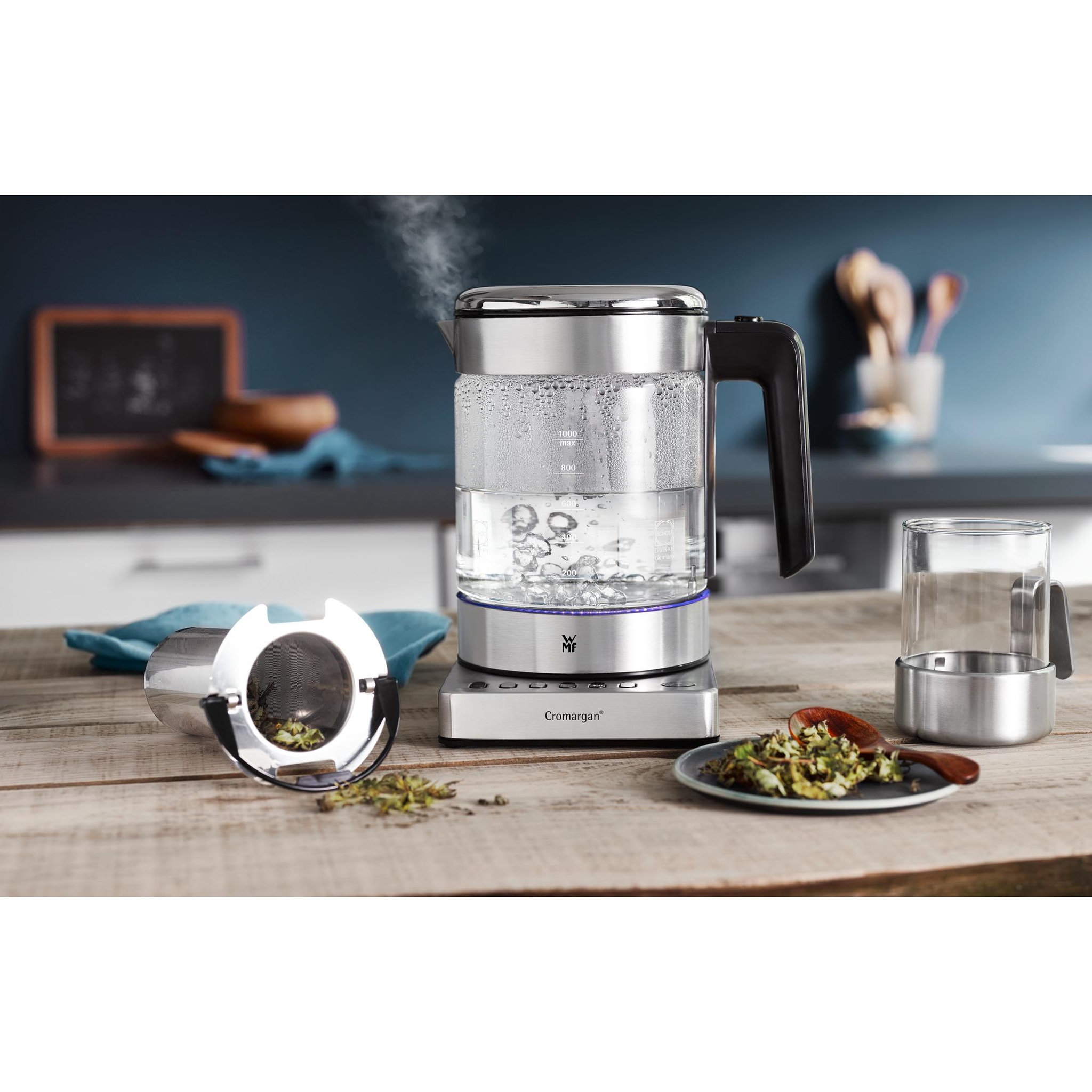 Voir la diapositive 6 : WMF Théière kitchen minis vario 1l