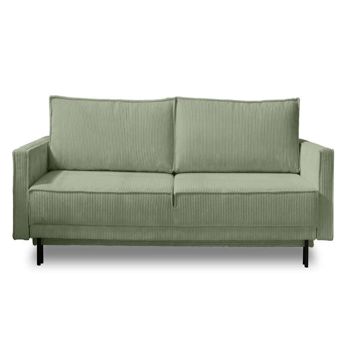 LISA DESIGN Charlie - canapé 3 places convertible avec coffre - en velours côtelé