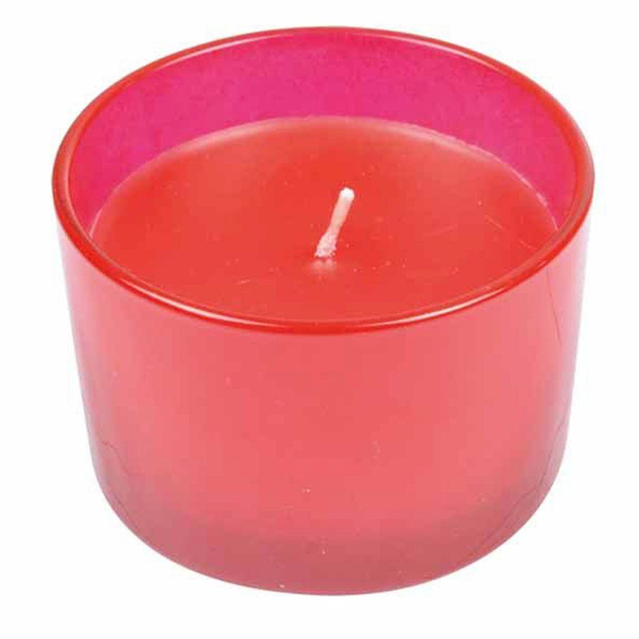 HOMEA Bougie parfumée en verre  nuance  7cm fraise