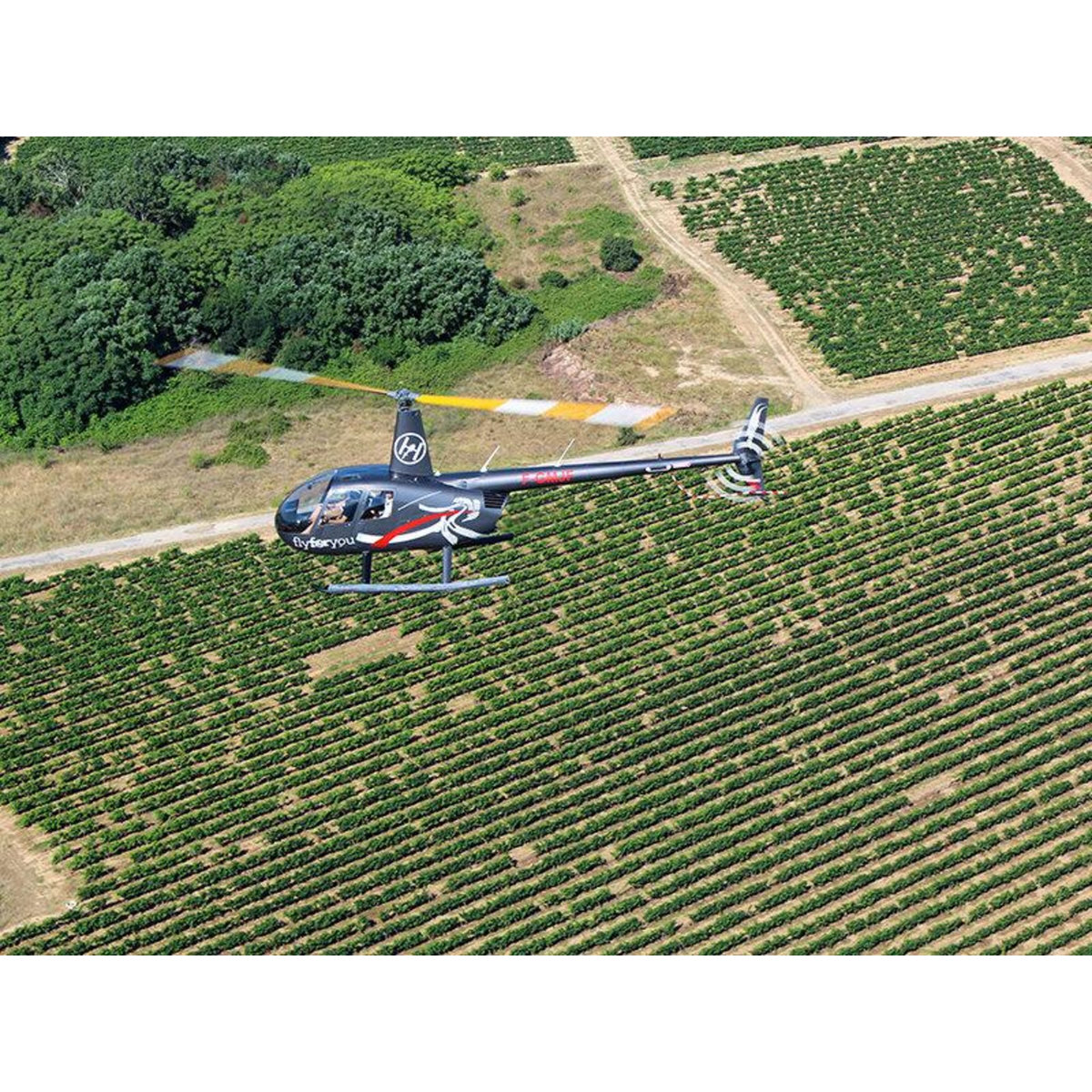 Smartbox Vol en hélicoptère pour 2 en France ou en Europe - Coffret Cadeau Sport & Aventure