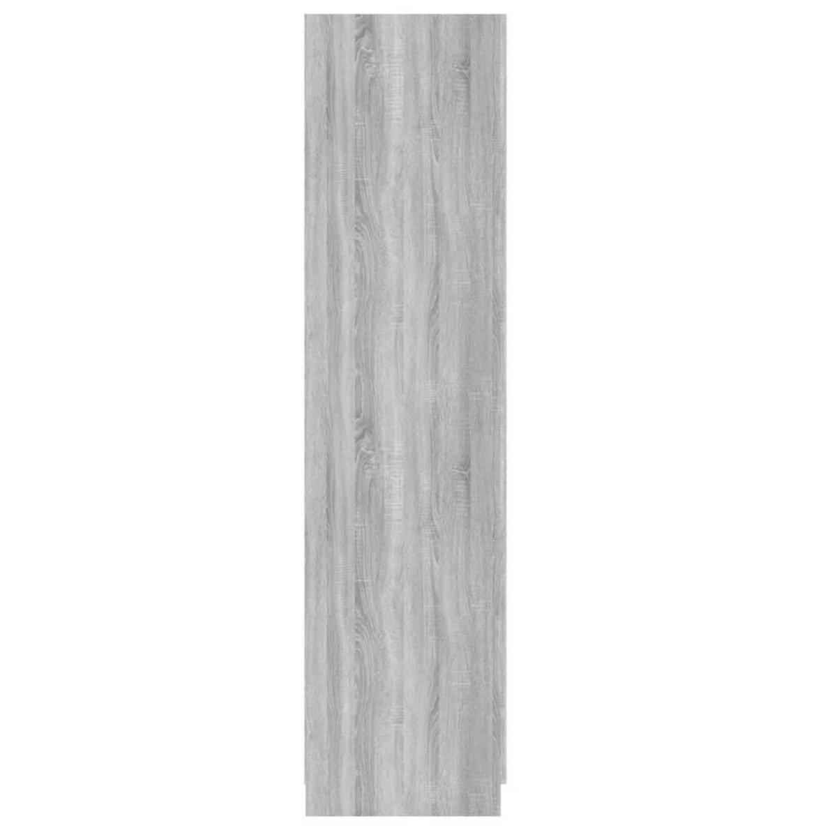 VIDAXL Garde-robe Sonoma gris 90x52x200 cm Bois d'ingenierie