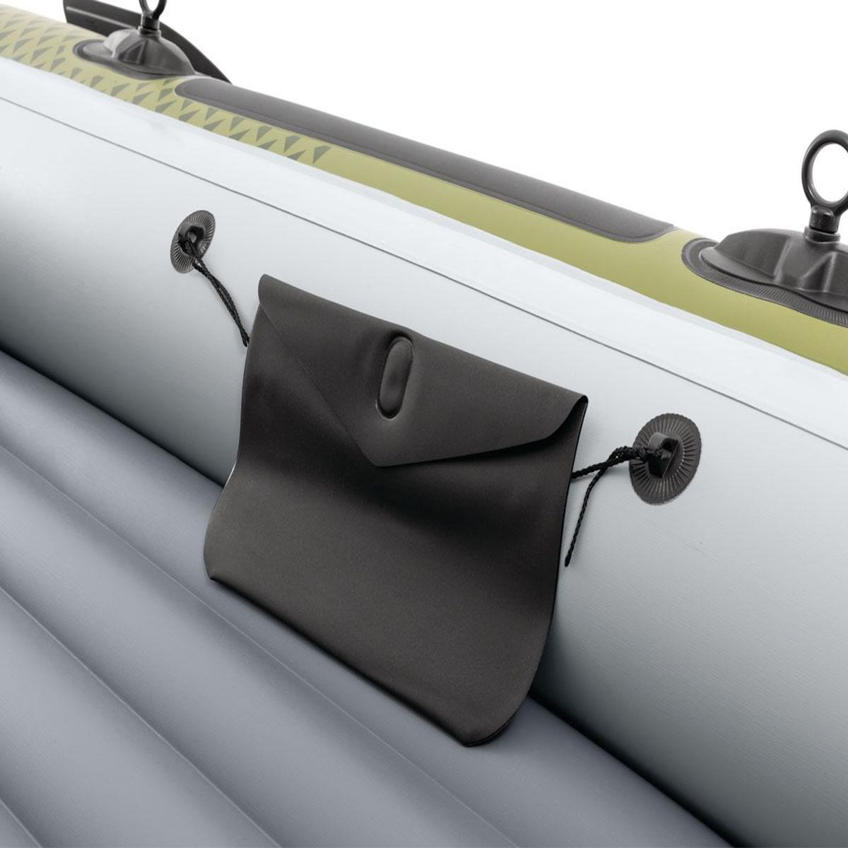 INTEX Kit bateau gonflable 3 places Seahawk 3 avec rames et gonfleur - Intex