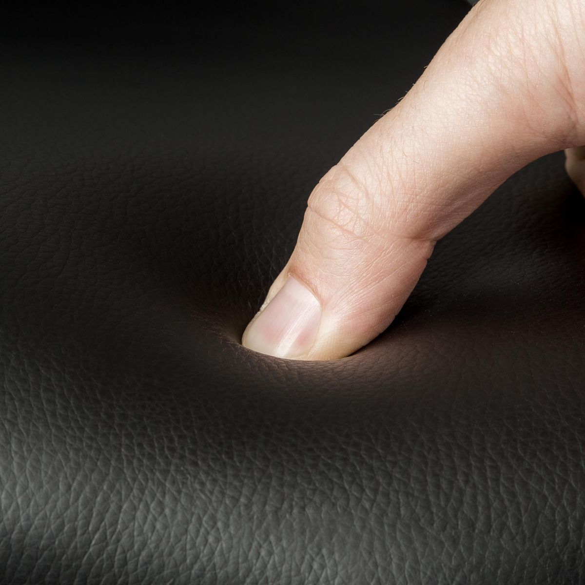 tectake Lot de 2 tabourets de bar rembourré avec un dossier noir