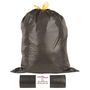 Voir la diapositive 4 : VIDAXL Sacs poubelles avec cordons 250 pcs noir 35 L