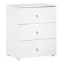Voir la diapositive 6 : BABY PRICE Ensemble lit bébé 60x120 cm + commode à langer+ armoire NEW BASIC
