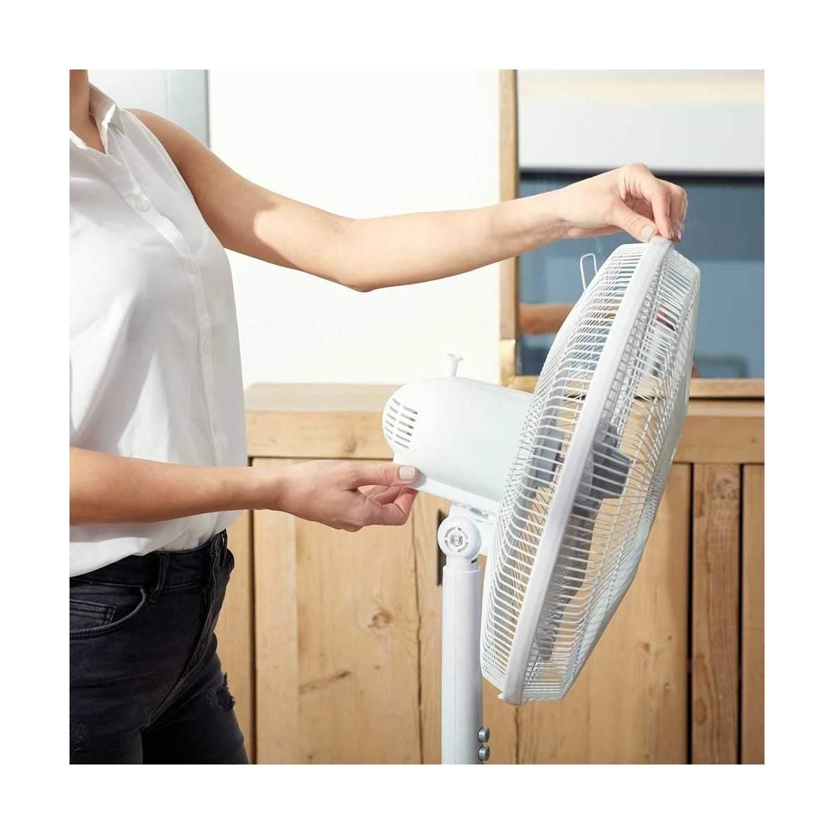 Black et Decker Ventilateur sur Pied 60W Ø40cm 3 vitesses Oscillation/inclinaison réglable BLACK & DECKER