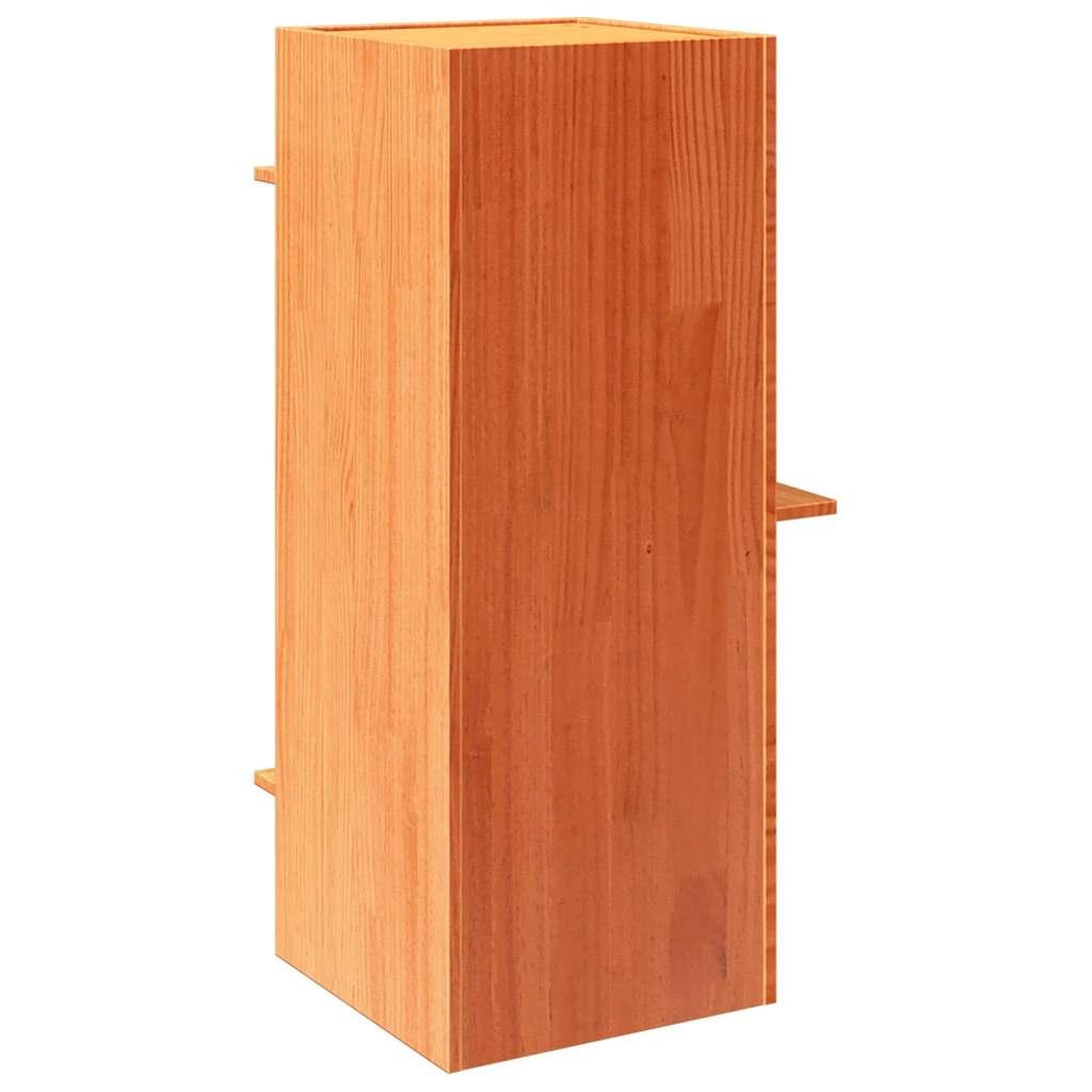 Voir la diapositive 5 : VIDAXL Maison pour chat cire marron 43x43x90 cm bois de pin massif