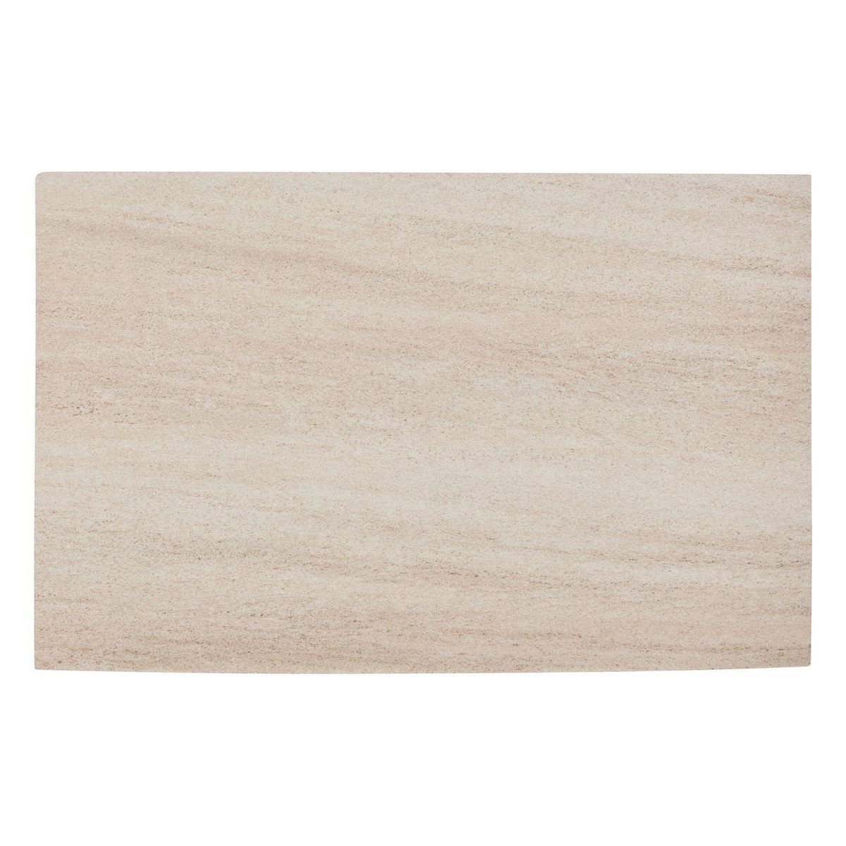 ATMOSPHERA Lot de 6 sets de table effet travertin AUTHENTIQUE - 45 x 30 cm