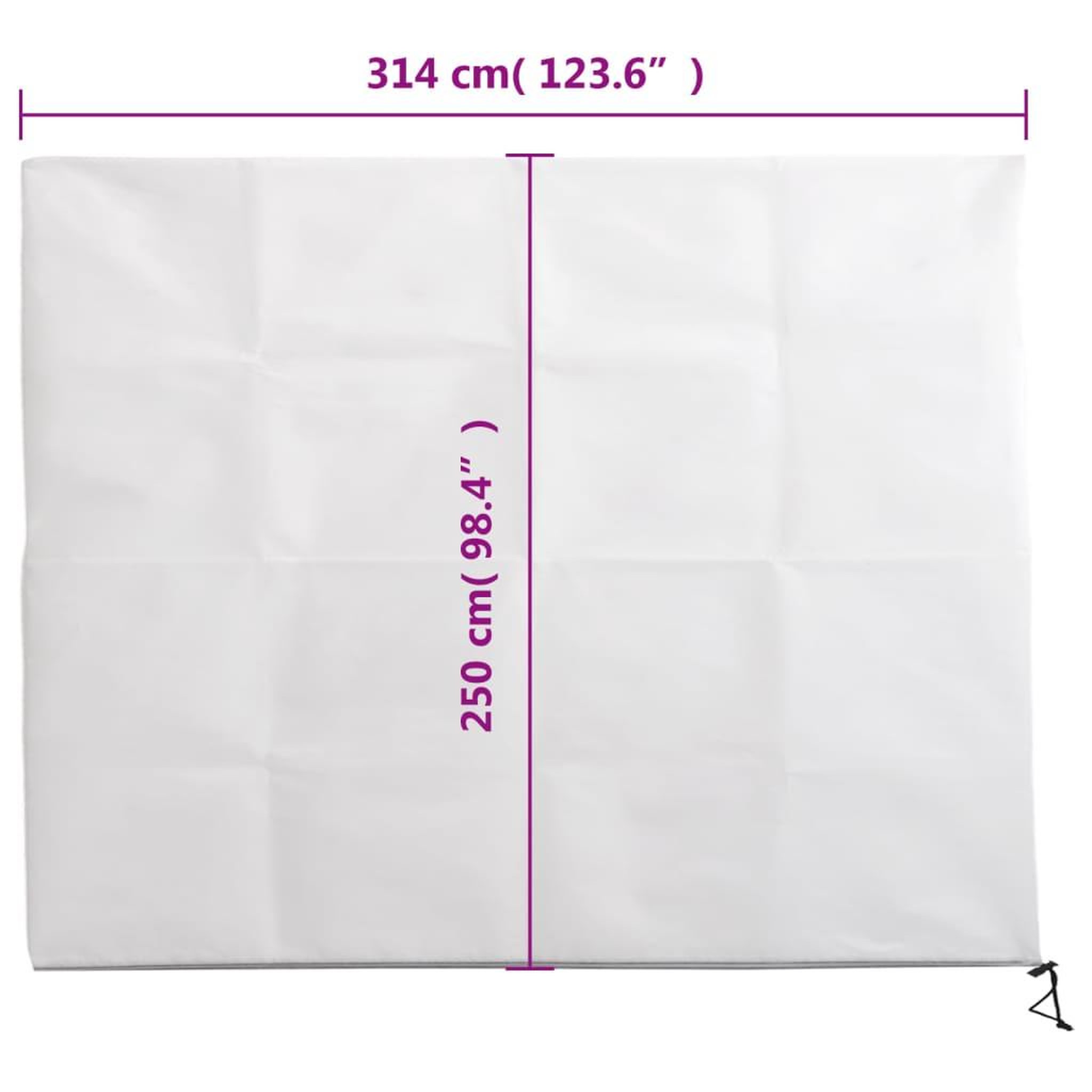 Voir la diapositive 6 : VIDAXL Housses de protection pour plantes avec fermeture eclair 2 pcs