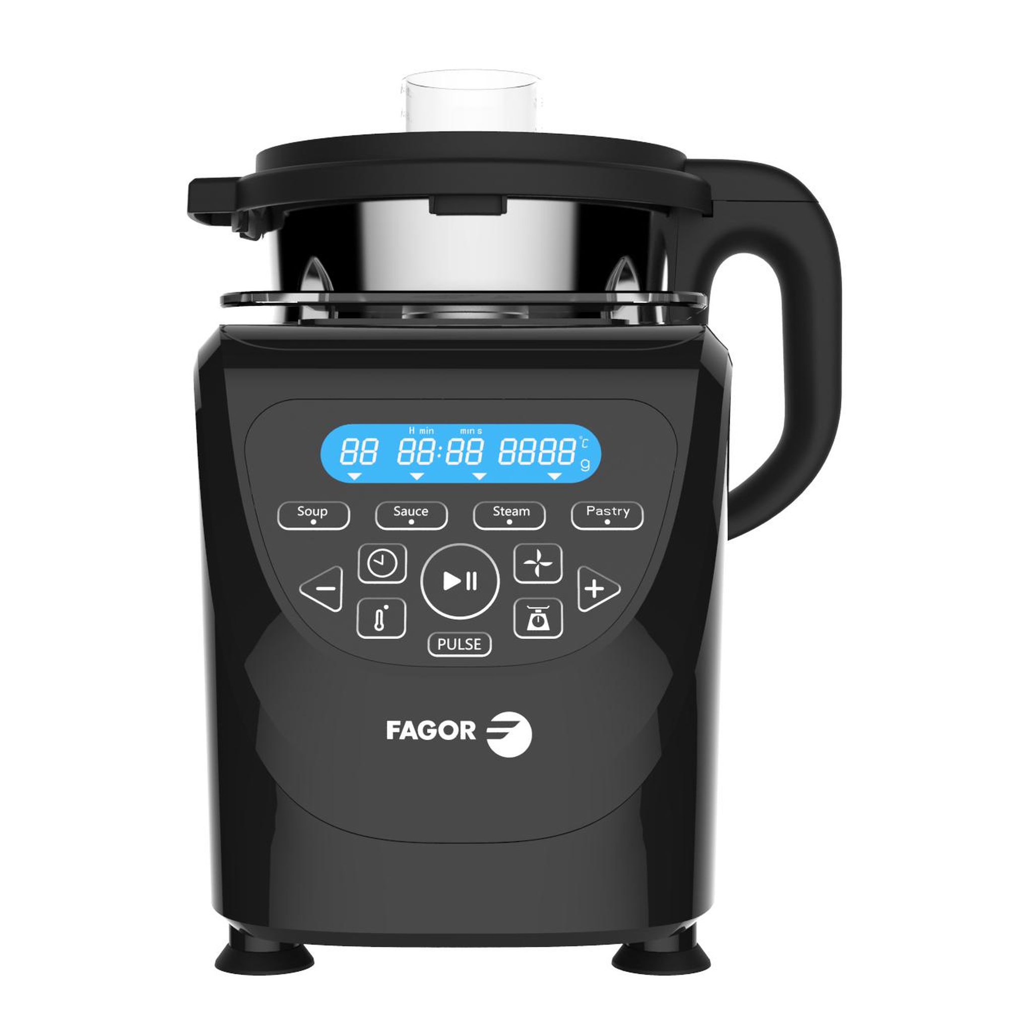 Voir la diapositive 1 : Fagor Robot cuiseur multifonctions 2l 1200w noir - fg870