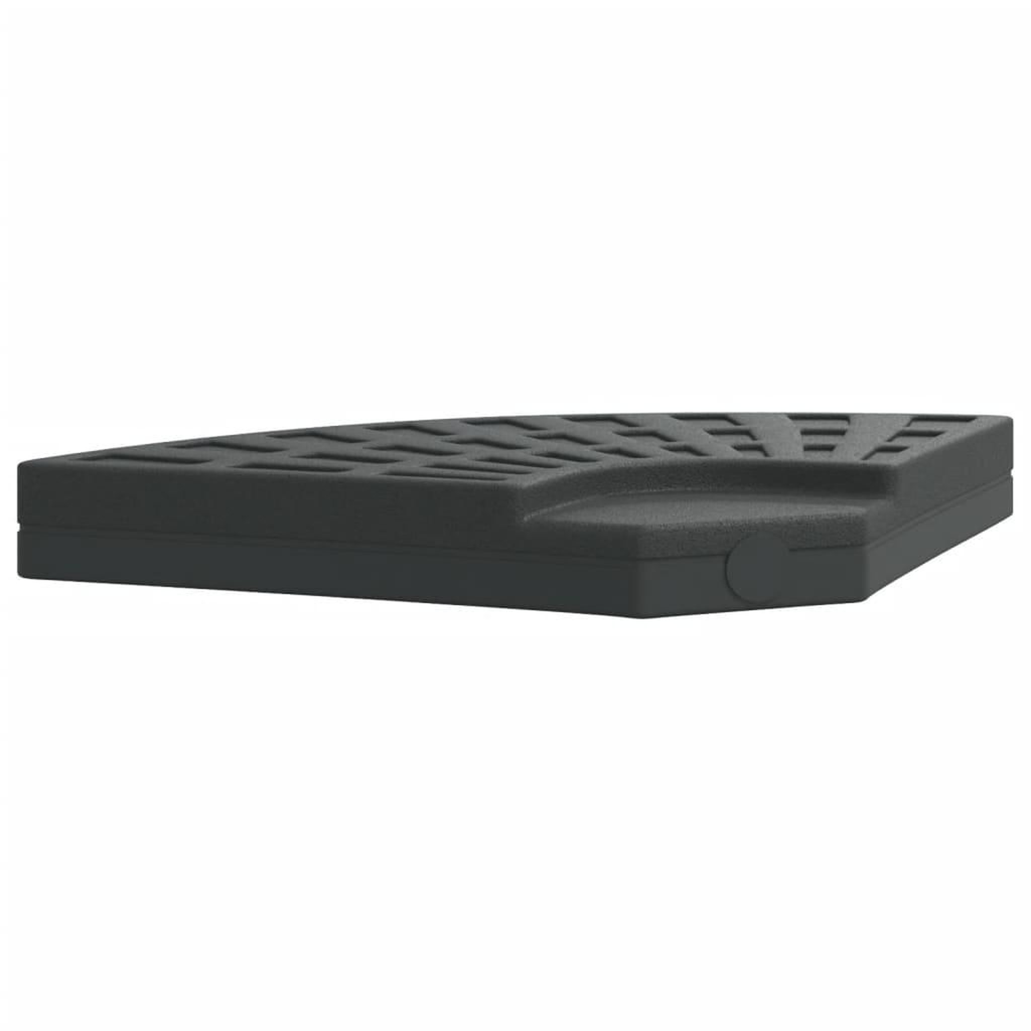 Voir la diapositive 2 : VIDAXL Poids de base de parasol et poignee pour parasols a pied croise