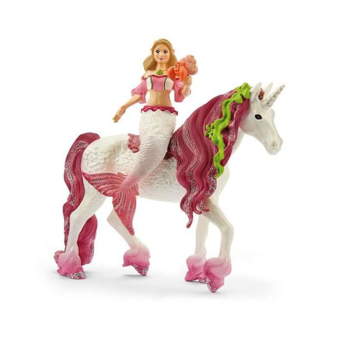 Schleich Schleich - Sirene Feya sur licorne de mer - 70593