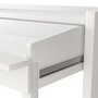 Voir la diapositive 3 : Paris Prix Console Bureau Extensible  Lana  110cm Blanc