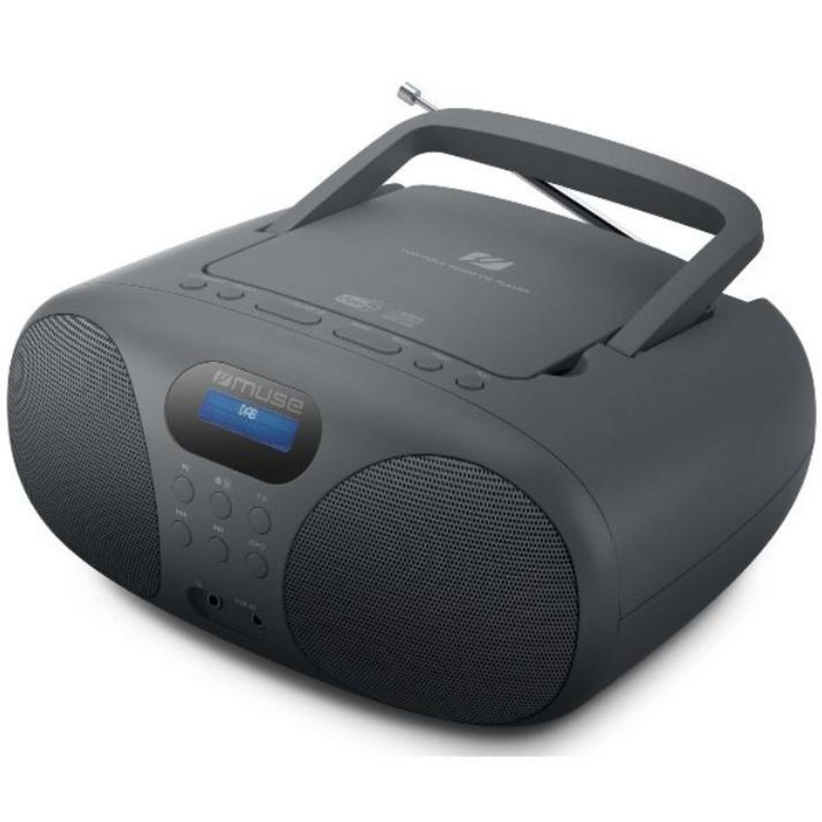 Muse Radio cd portable noir - md208db