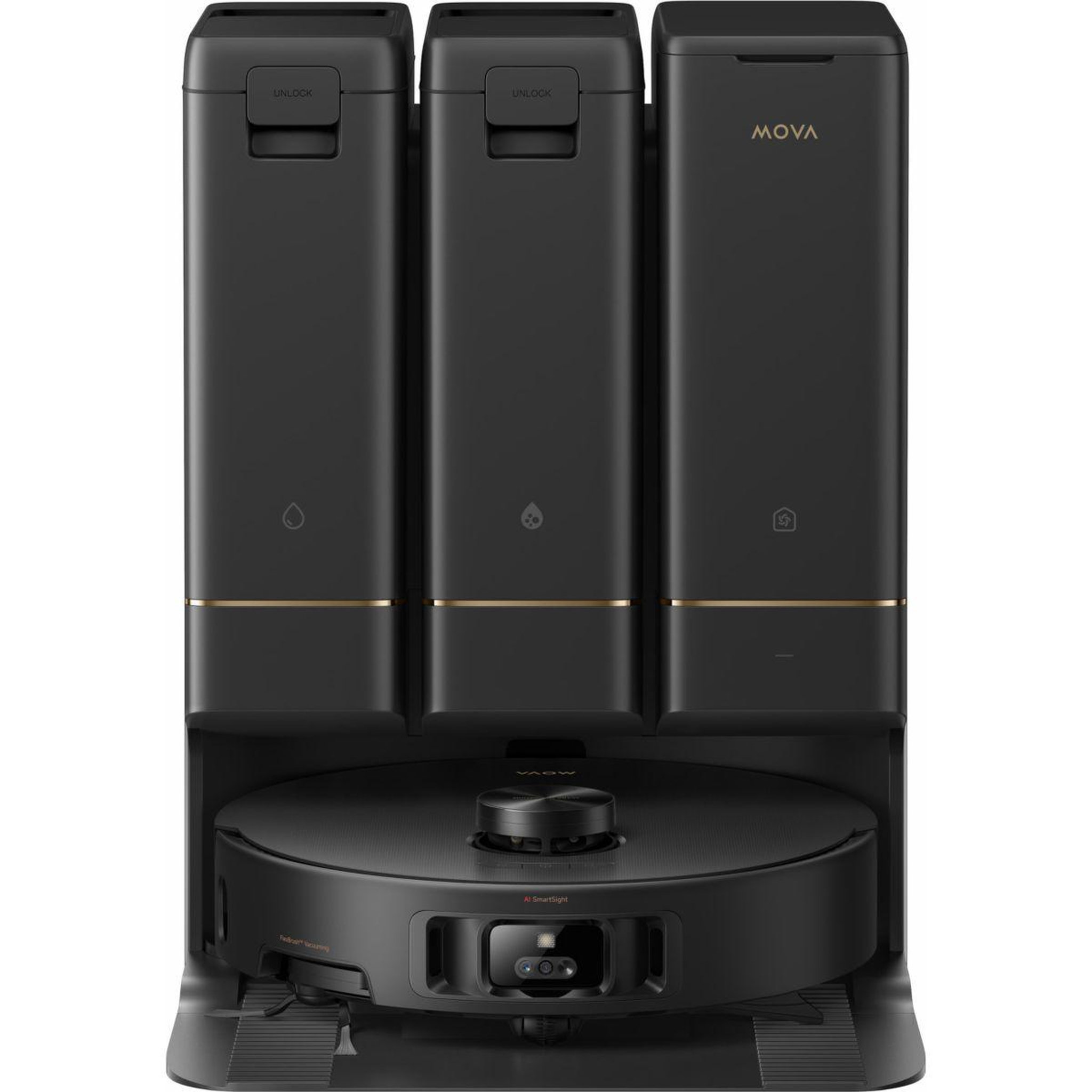 Voir la diapositive 5 : MOVA Robot aspirateur laveur z50 ultra