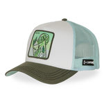CAPSLAB Casquette trucker avec filet Mojito. Coloris disponibles : Vert