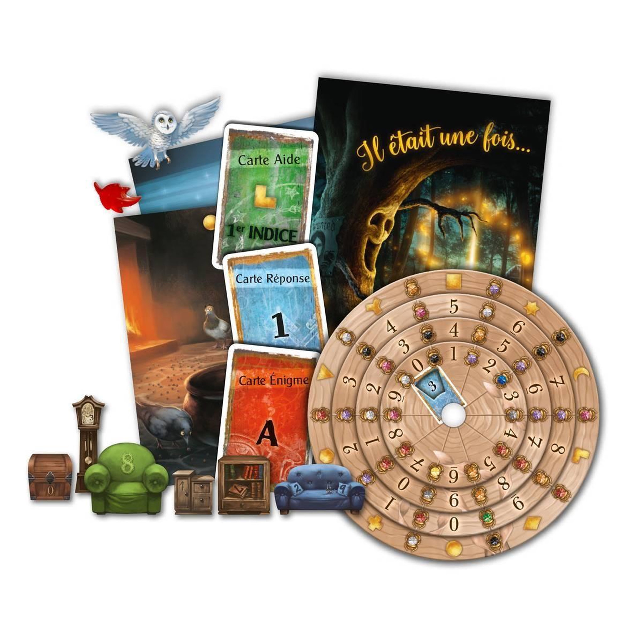 Voir la diapositive 2 : Iello Exit la foret enchantee le jeu