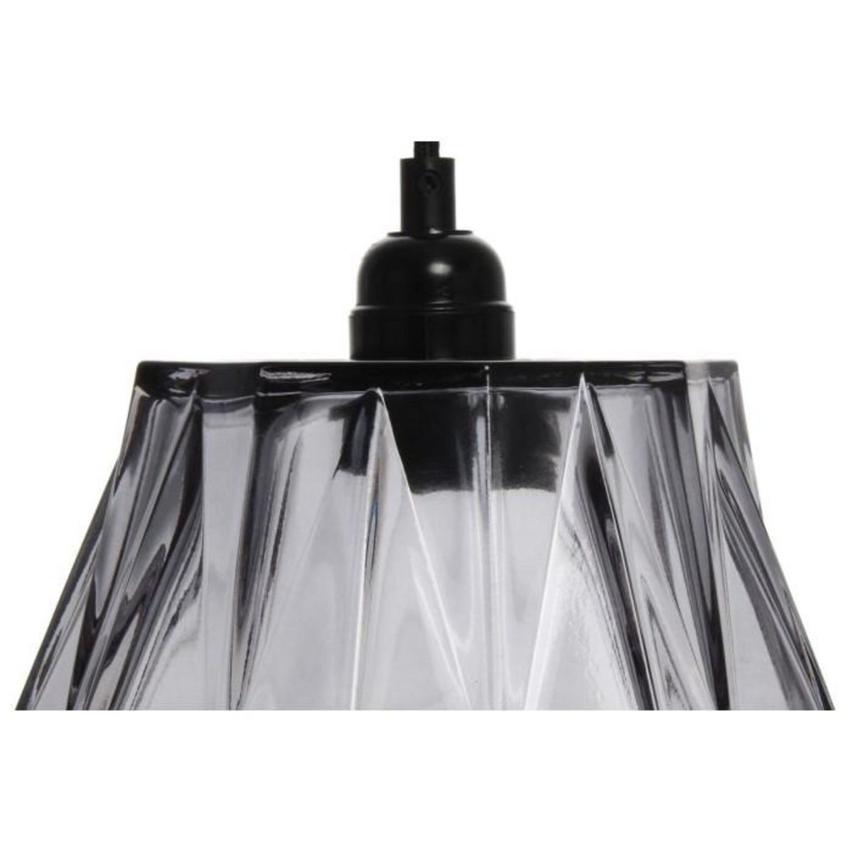Paris Prix Lampe Suspension en Verre  Aurea  19cm Gris