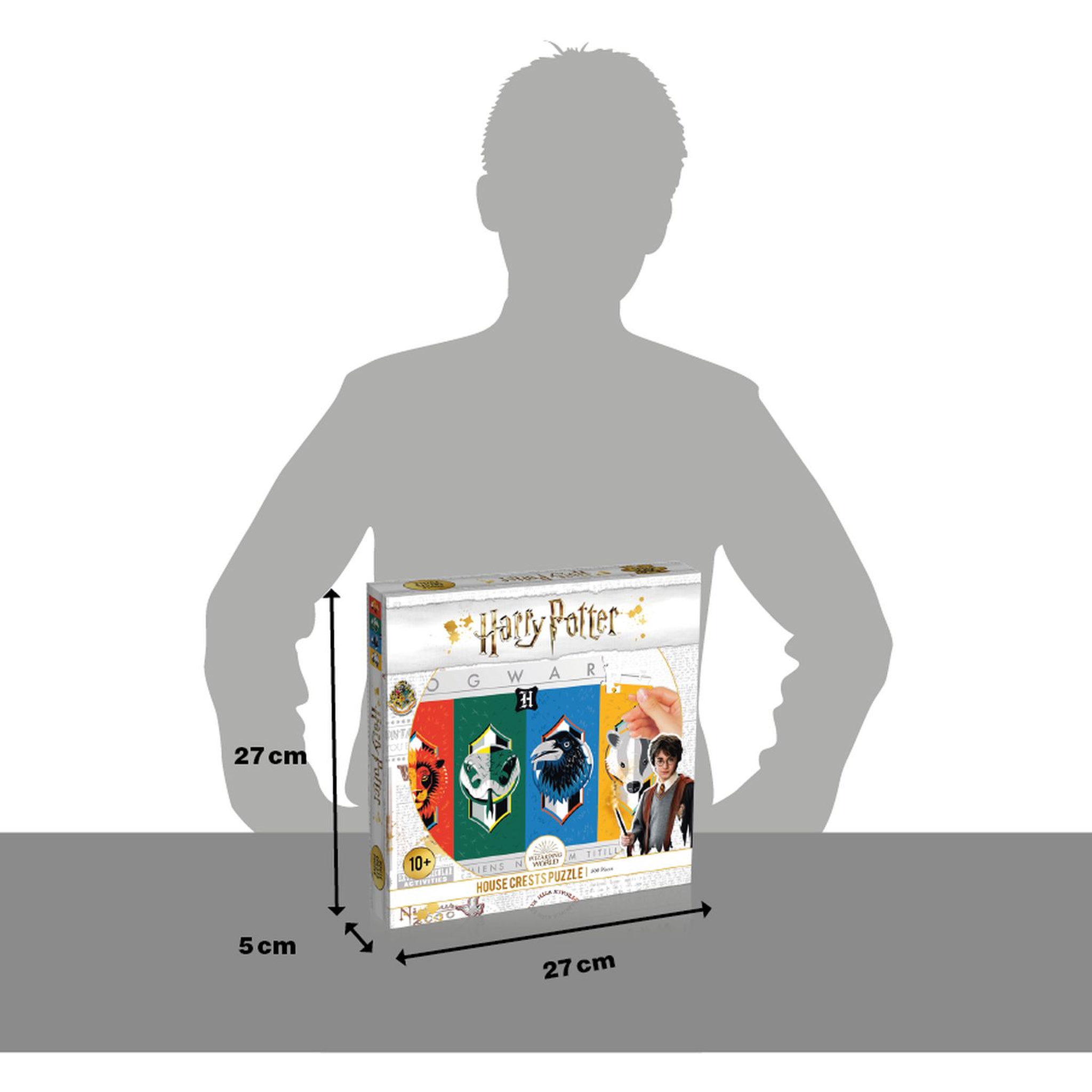 Voir la diapositive 4 :  WINNING MOVES Puzzle 500 pièces Harry Potter les 4 maisons 