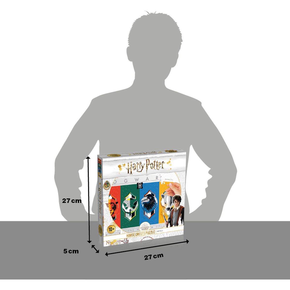  WINNING MOVES Puzzle 500 pièces Harry Potter les 4 maisons 