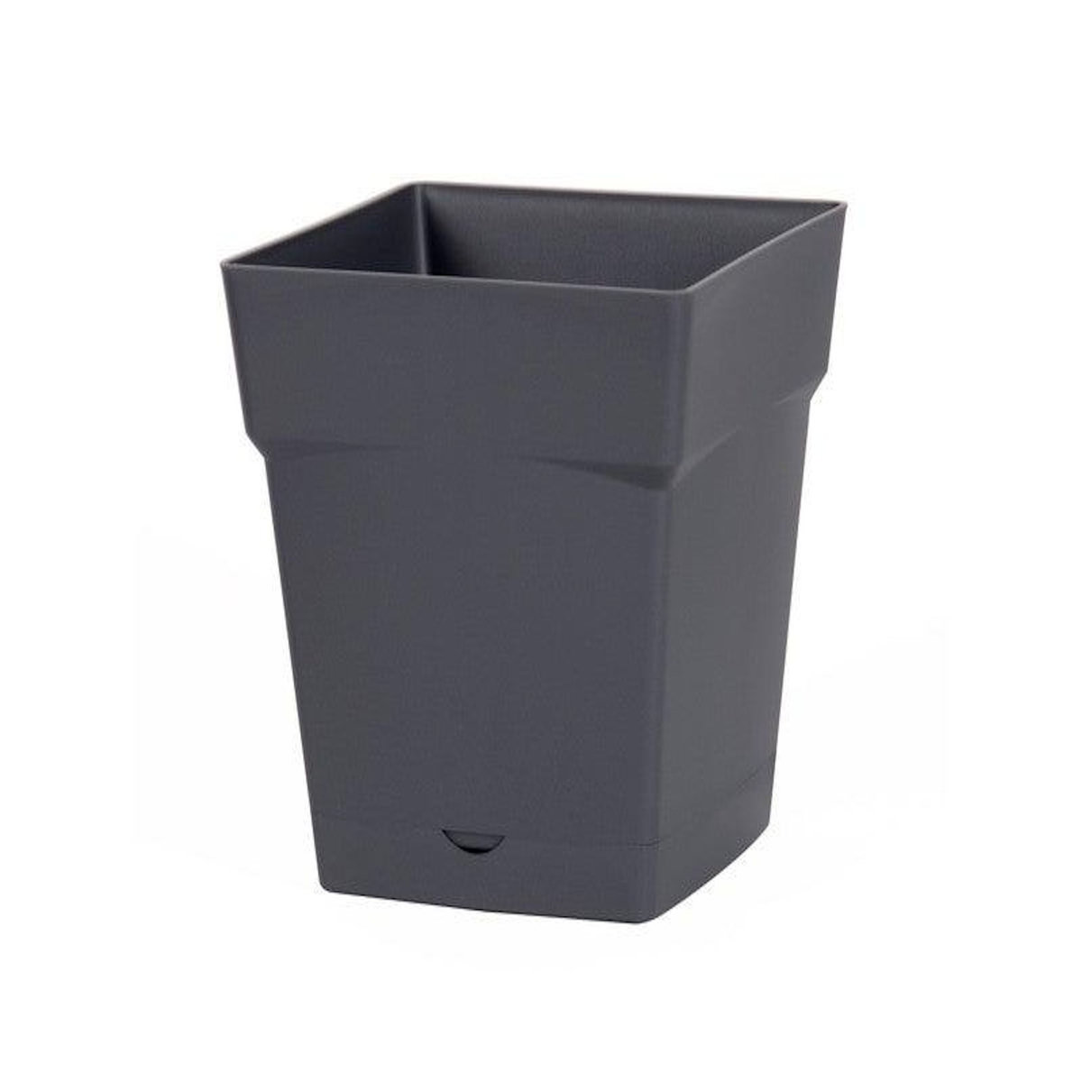 Eda Pot Polypropylène 13641 G.Ant L.17.4 X L.17.4 X H.17 Cm Anthracite