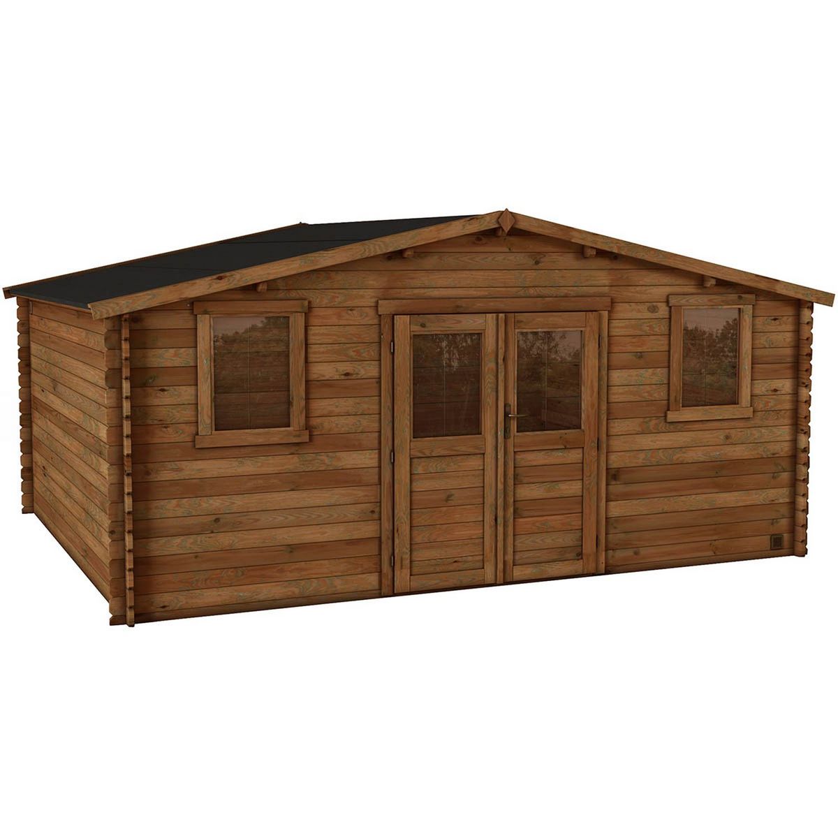 Forest Style Abri de jardin bois - 17,6m² - NICIA