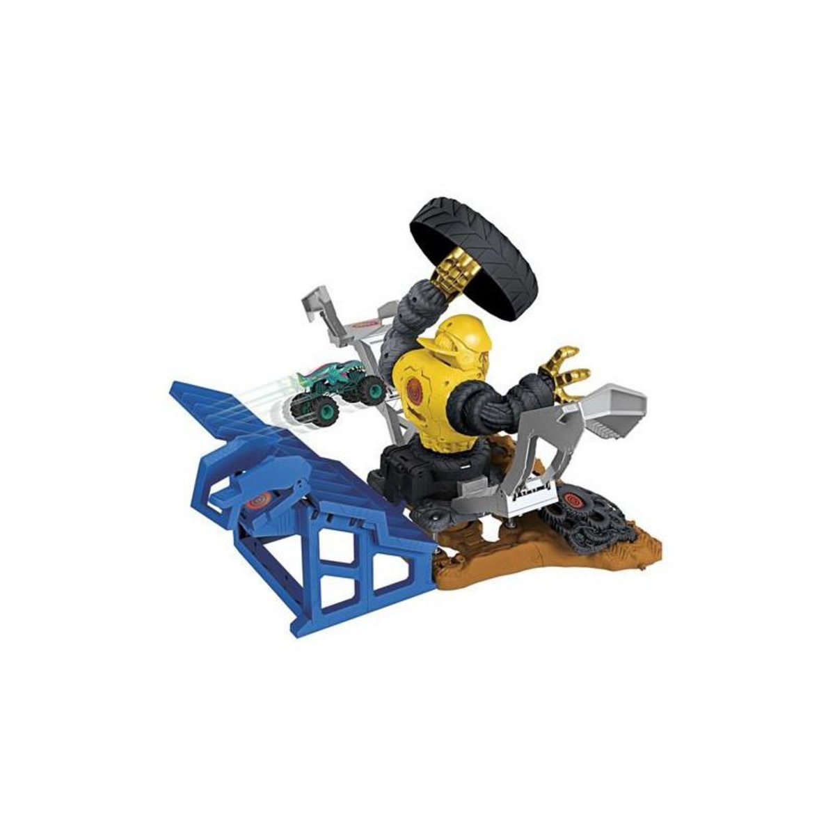 Hot Wheels Véhicule Hot Wheels Combat Mega Wrex vs Gorzilla