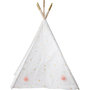 Voir la diapositive 3 : ATMOSPHERA FOR KIDS Tipi Déco Enfant à 5 Pieds avec Pompons Dorés
