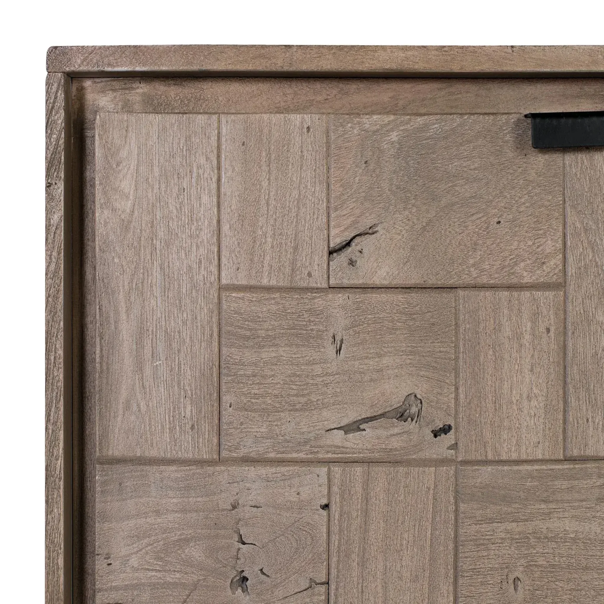 Voir la diapositive 3 : GINER Y COLOMER SL Buffet en bois d'acacia 160cm style industriel moderne