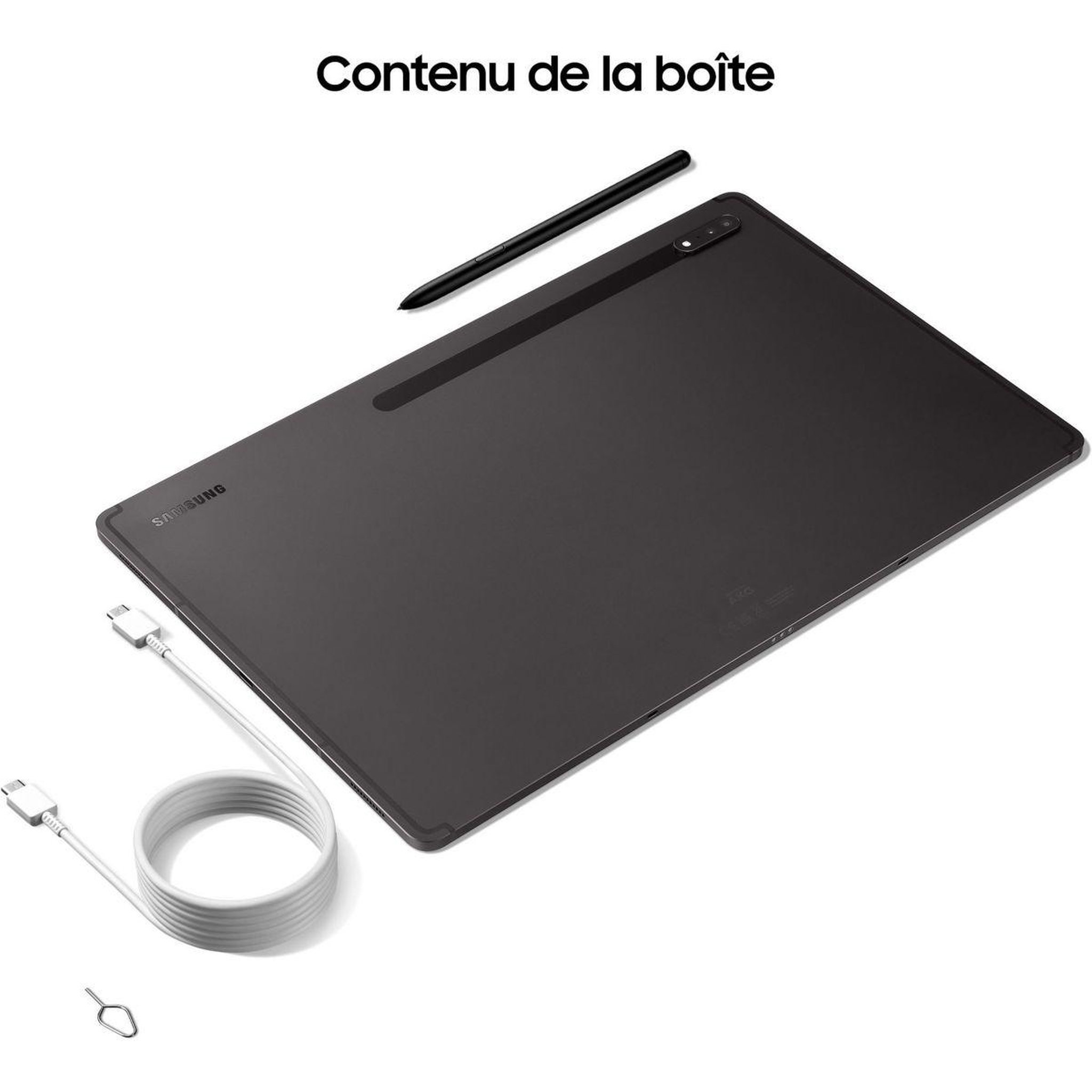 Voir la diapositive 2 : Samsung Tablette Android Galaxy Tab S8 Ultra 14.6 Wifi 128Go Anth