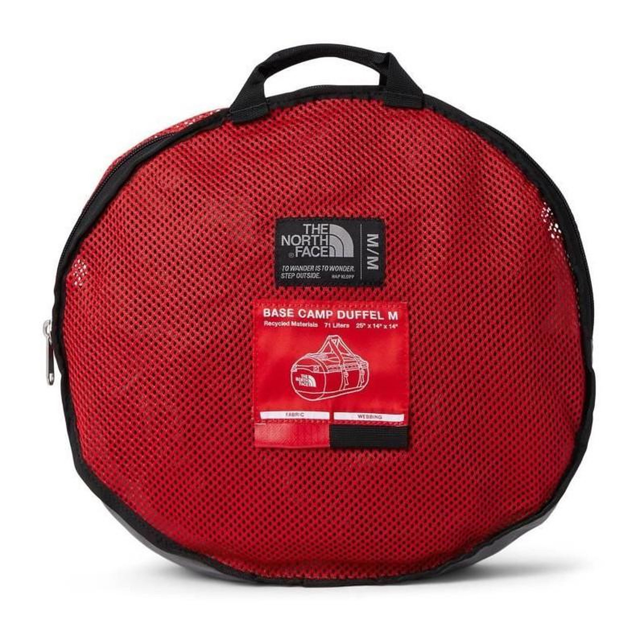 Voir la diapositive 5 : THE NORTH FACE Sac de sport - THE NORTH FACE - Base Camp Duffel M - Red/Black - L 35,5 x H 63,5 x L 35,5 cm - 71 L