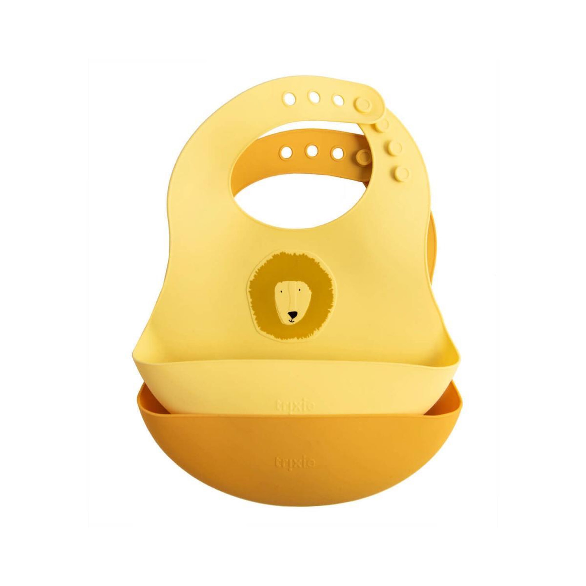Trixie Bavoir silicone - Monsieur Lion