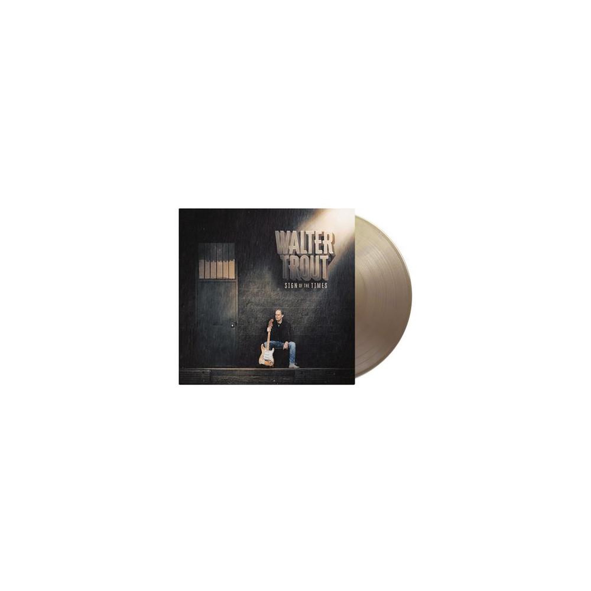 MASCOT Vinyle édition limitée mascot sign of the times marron doré métallique