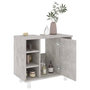 Voir la diapositive 4 : VIDAXL Armoire de salle de bain Gris beton Bois d'ingenierie