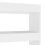 Voir la diapositive 5 : VIDAXL Bibliotheque/Separateur de piece Blanc 100x30x135 cm