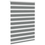 Voir la diapositive 3 : VIDAXL Store zebre gris fonce largeur du tissu 90,9 cm polyester
