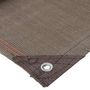 Voir la diapositive 2 :  Brise vue taupe 300g/m2 Werkapro  1,50 x 10m