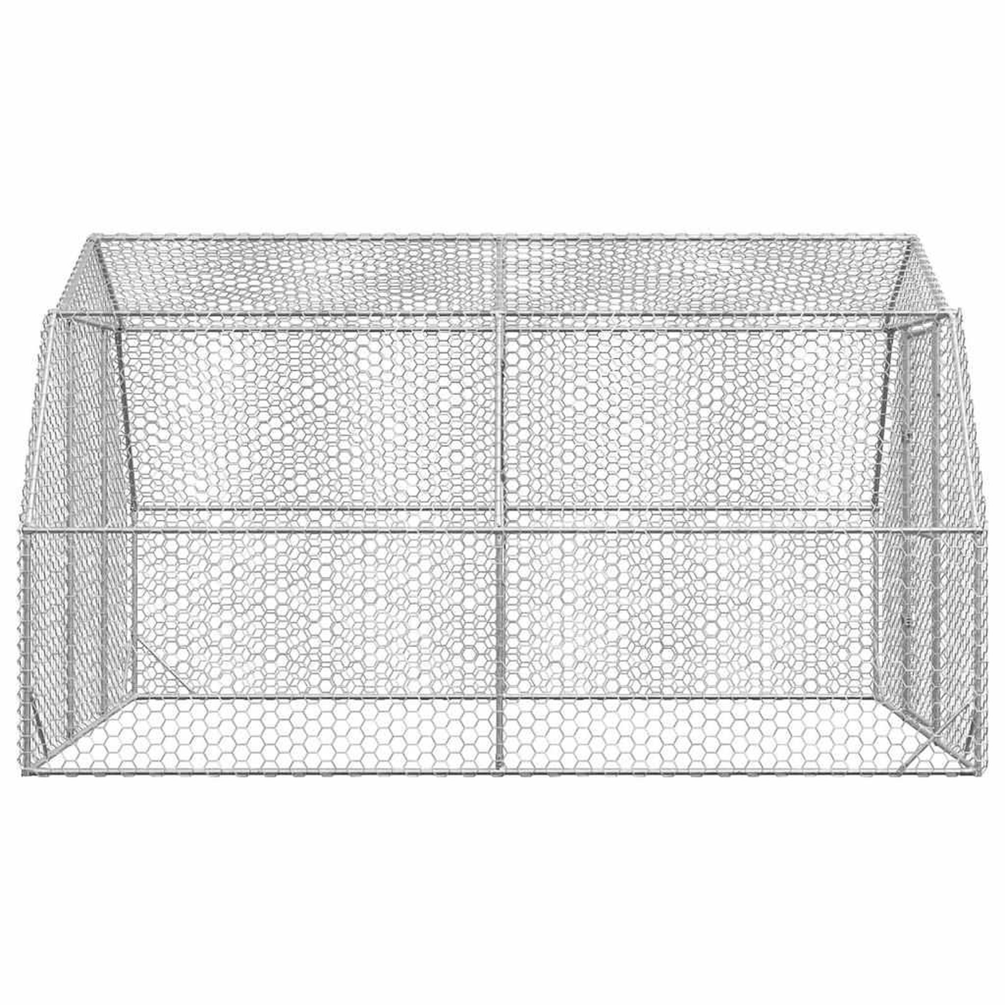 Voir la diapositive 4 : VIDAXL Poulailler 2,5x4x2,25 m acier galvanise