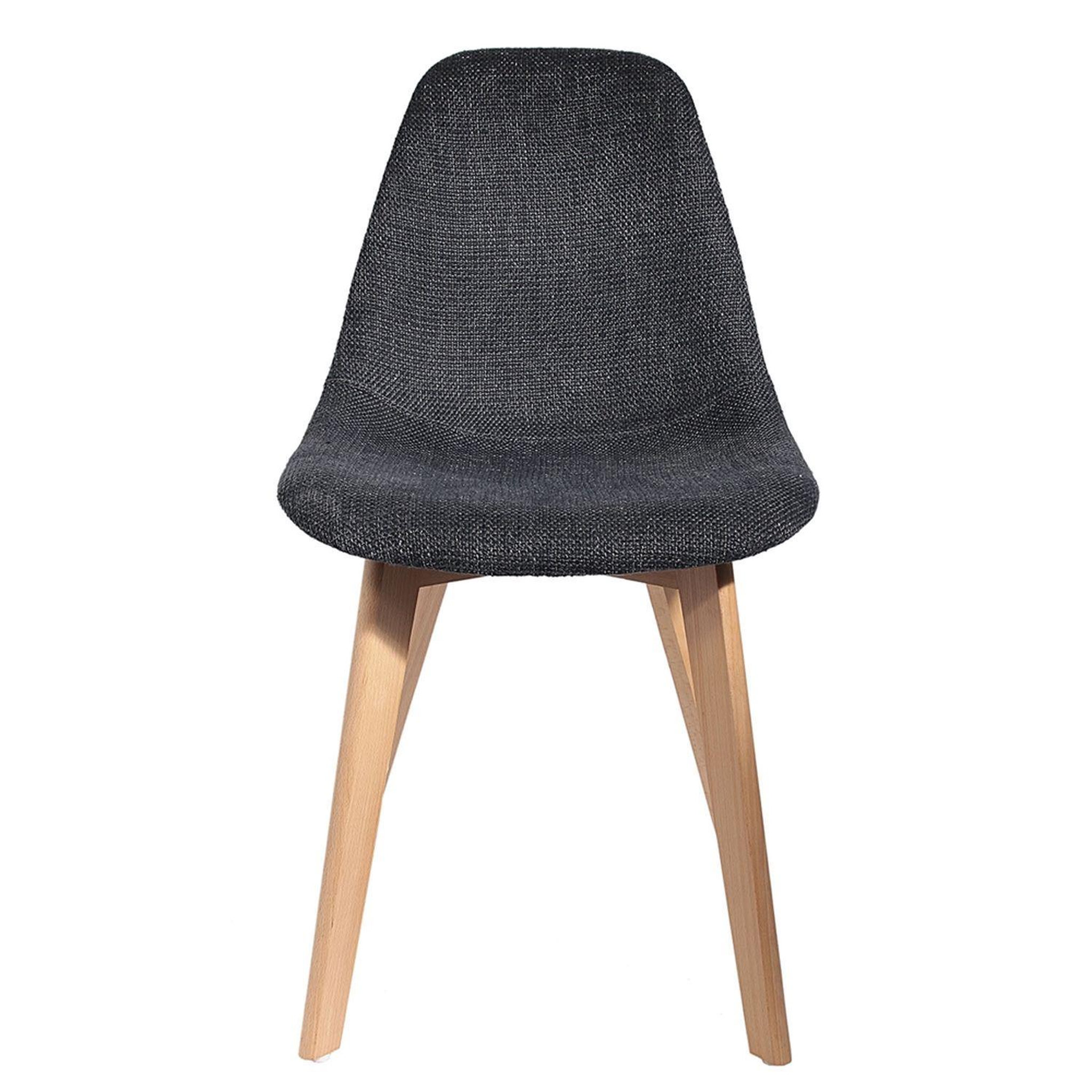 Voir la diapositive 2 : The Home Deco Factory Chaise scandi en grosse maille Flora