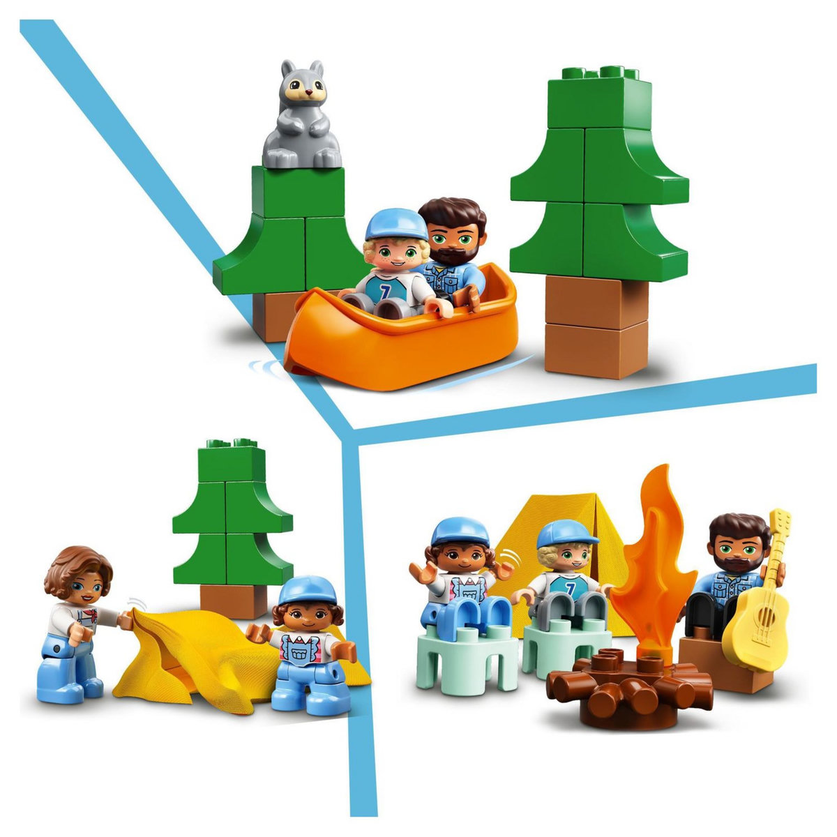 LEGO DUPLO Ma ville 10946 - Aventures en camping-car en famille