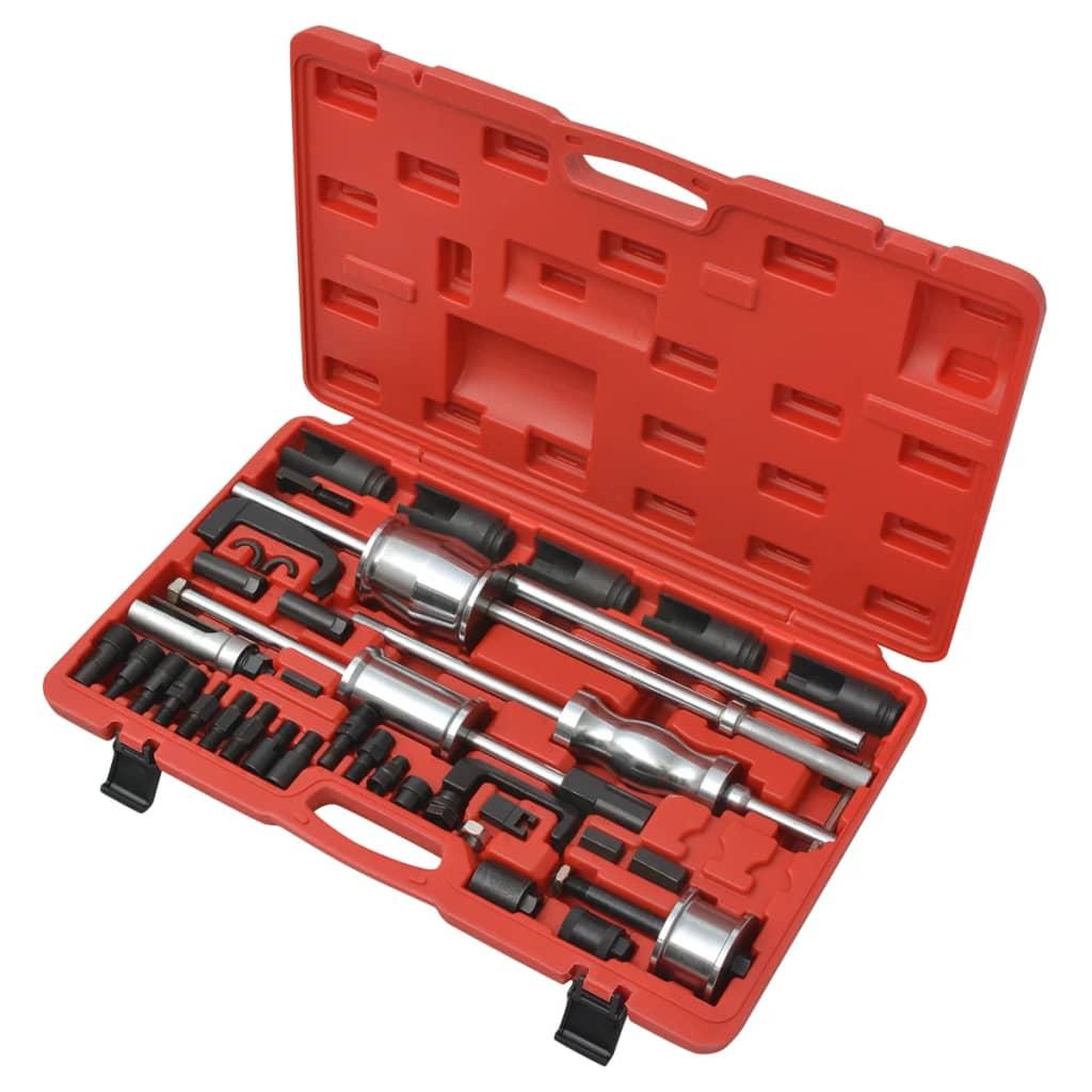 Voir la diapositive 2 : VIDAXL Jeu d'extracteurs d'injecteur diesel acier