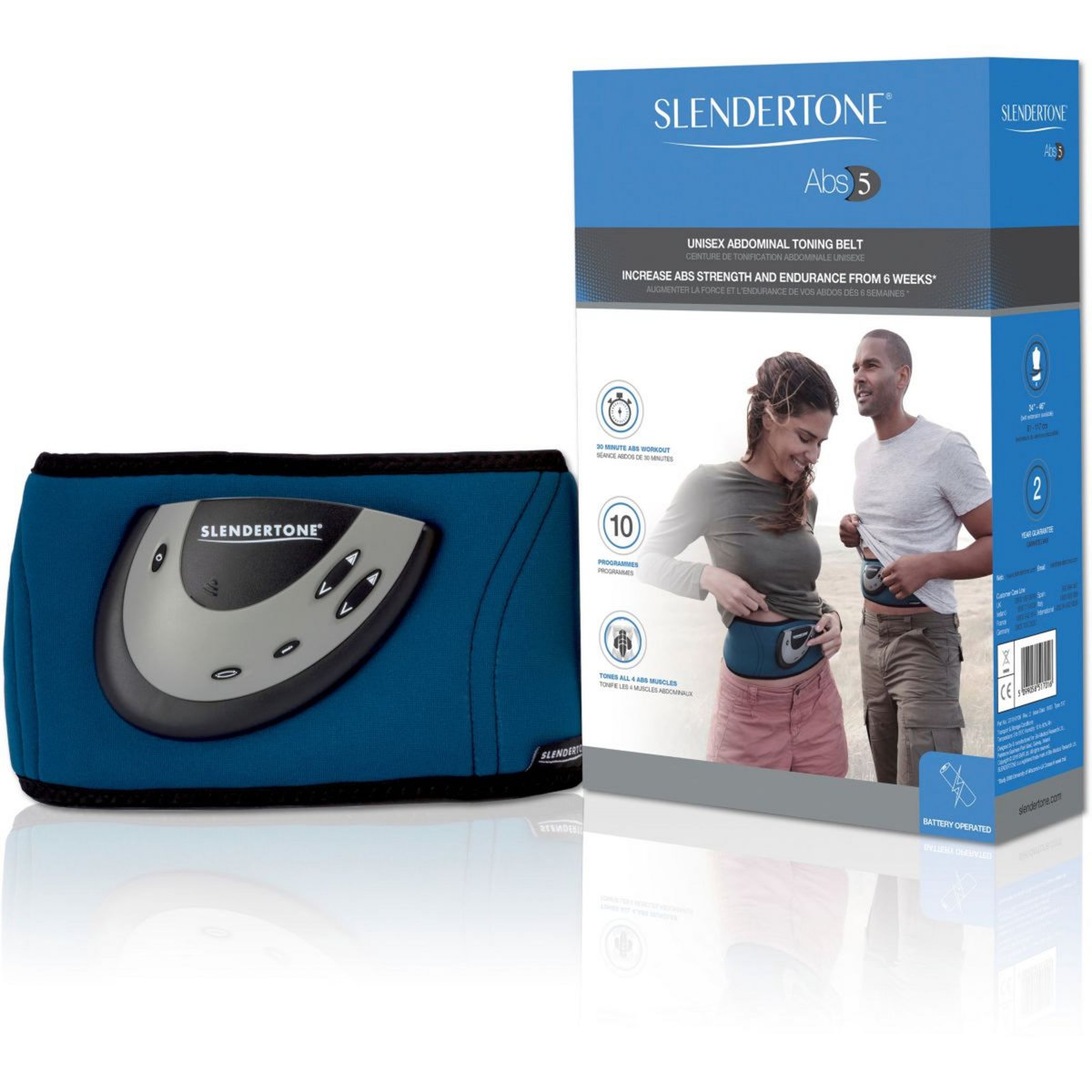 SLENDERTONE Ceinture abdominale et électrodes ABS5