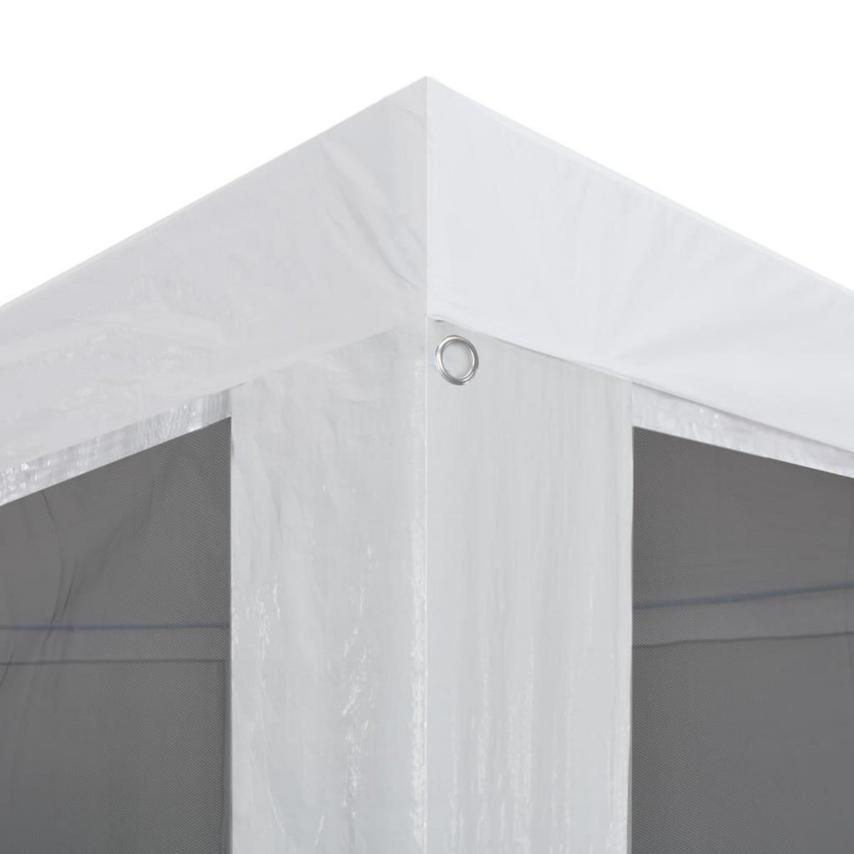 VIDAXL Tente de reception avec 10 parois en maille 12 x 3 m