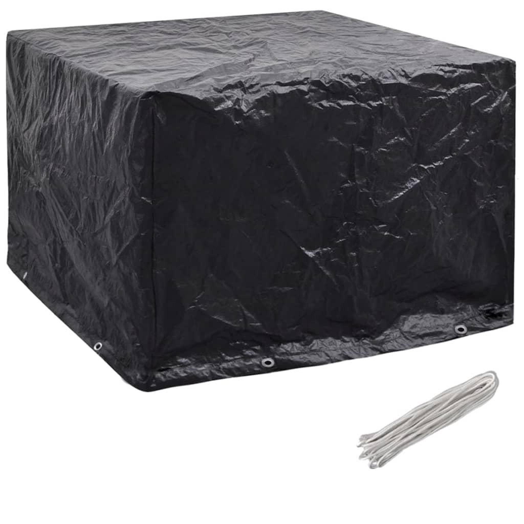 Voir la diapositive 3 : VIDAXL Housses de salon de jardin 2 pcs 8 œillets 122x112x98 cm