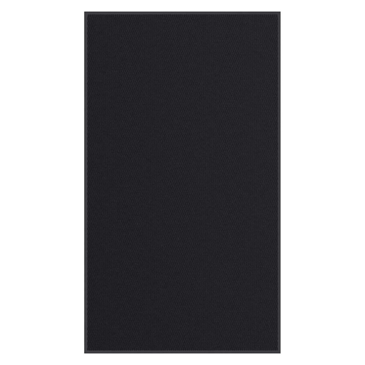 VIDAXL Paillasson noir 115x200 cm