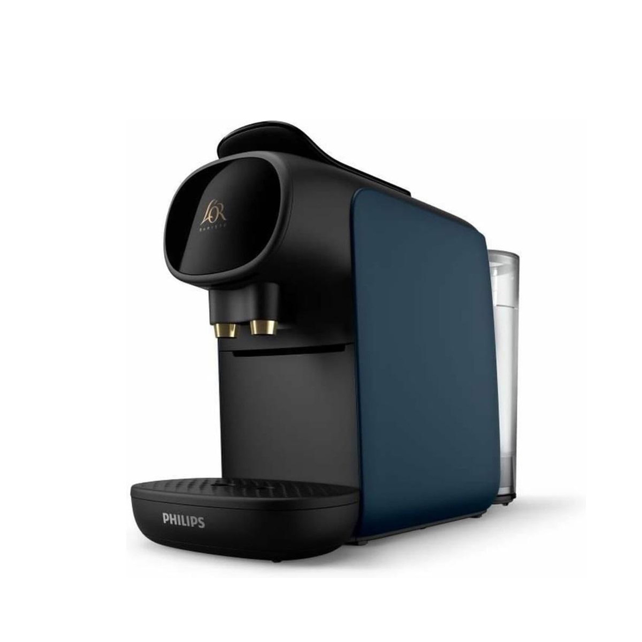 Voir la diapositive 3 : Philips Cafetière nespresso à capsules 19bars bleu nuit - LM9012-40