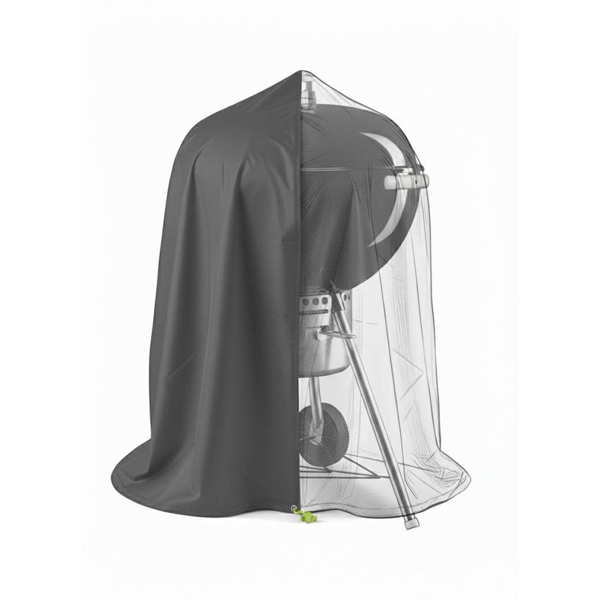 Jardiline Housse BARBECUE ROND - Ø 70 x 80 cm - Cover Air