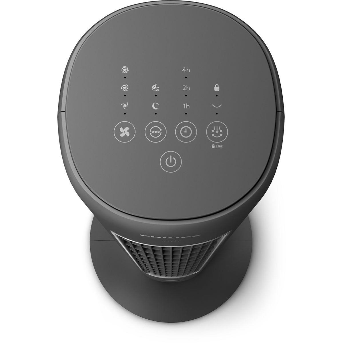 Philips Ventilateur CX5535/11 Série 5000, silencieux 28 db​, Noir
